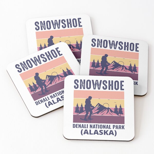 Item preview, Vintage Retro Snowshoe Hiking Lover Winter Alaska designed and sold by TastefulTees.