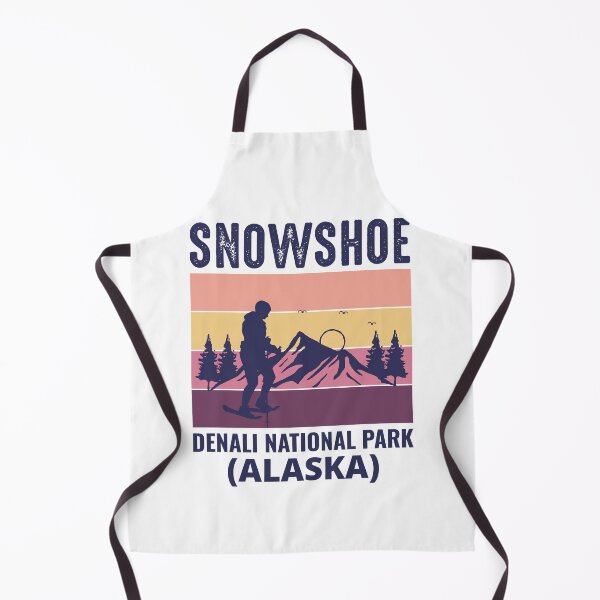 Item preview, Vintage Retro Snowshoe Hiking Lover Winter Alaska designed and sold by TastefulTees.