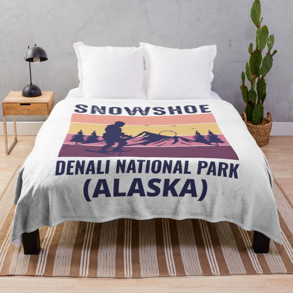 Item preview, Vintage Retro Snowshoe Hiking Lover Winter Alaska designed and sold by TastefulTees.