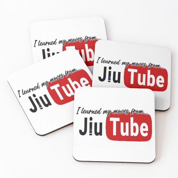 Item preview, Jiu Tube - BJJ : Broadcast Your Fake Belt! designed and sold by DemandChaos.