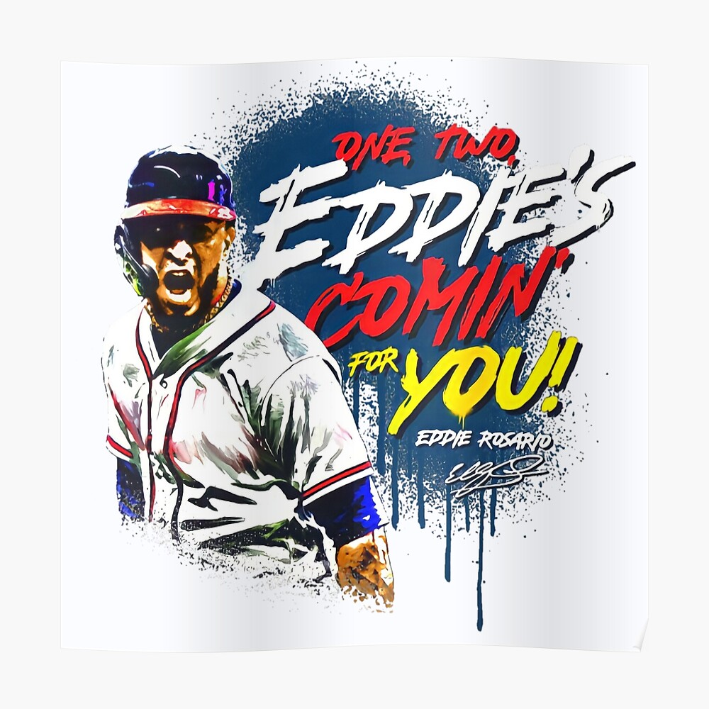 Eddie Rosario: Super Rosario, Hoodie / Large - MLB - Sports Fan Gear | breakingt