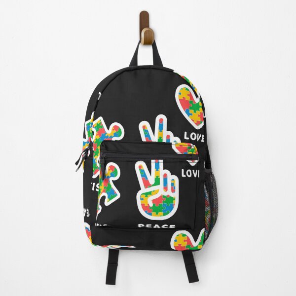 Item preview, Peace love autism support your love ones 2024 designed and sold by erozzz.