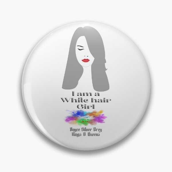Item preview,  I am a white hair Girl [ dark logo for light top] designed and sold by markyboyce247.