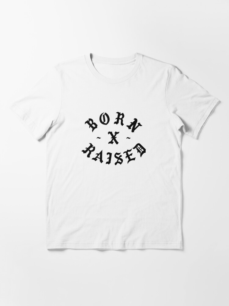white born x raised tee
