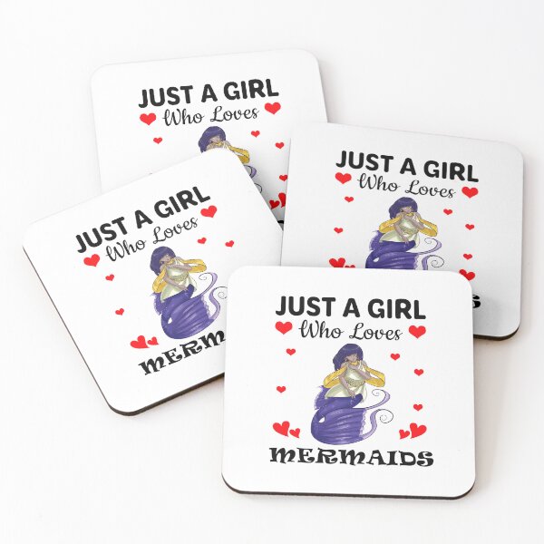 Item preview, Just a Girl Who Loves Mermaids designed and sold by mmammammira.