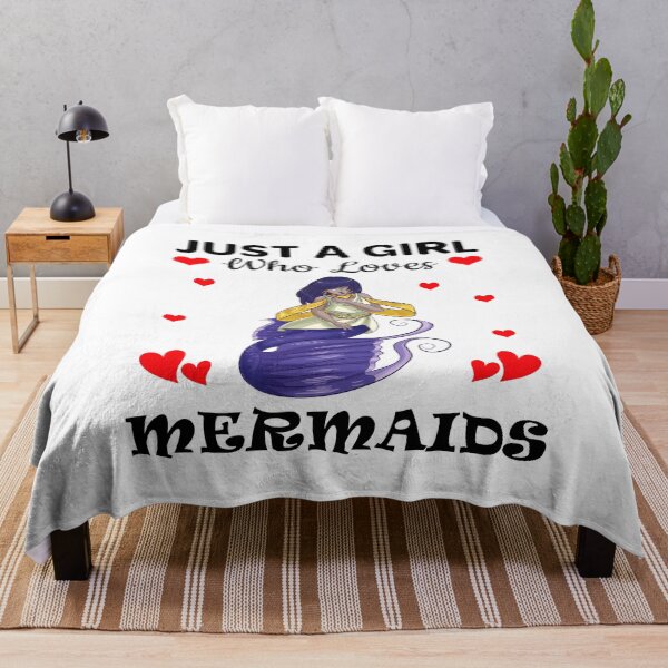 Item preview, Just a Girl Who Loves Mermaids designed and sold by mmammammira.