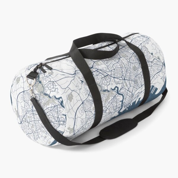 Item preview, Brest City Map of Brittany, France - Coastal designed and sold by deMAP.
