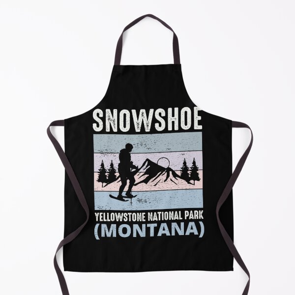 Item preview, Snowshoe Hiking Lover Winter Montana Vintage Snow designed and sold by TastefulTees.