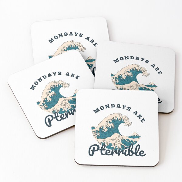 Item preview, Mondays Are Pterrible designed and sold by DoraHappy.