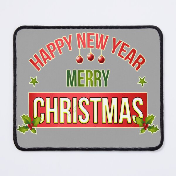 Item preview, Happy new year and merry Christmas designed and sold by Premium-Cart.