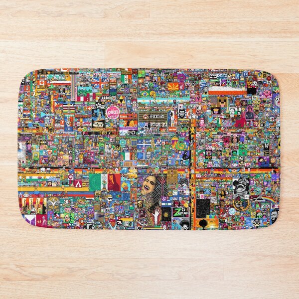 Item preview, Place Reddit 2022 Full Final Day Pixel Art /r/place designed and sold by Adsefer.