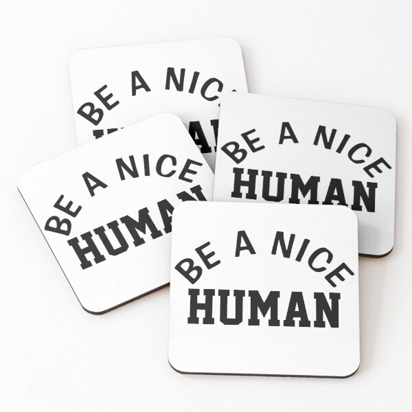Item preview, BE A NICE HUMAN  designed and sold by Indra Agrawal.