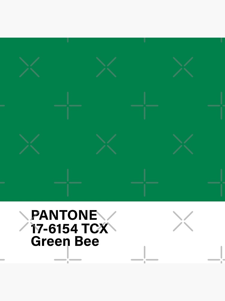 PANTONE - Green Bee  Pantone green, Lime green paints, Color swatch green