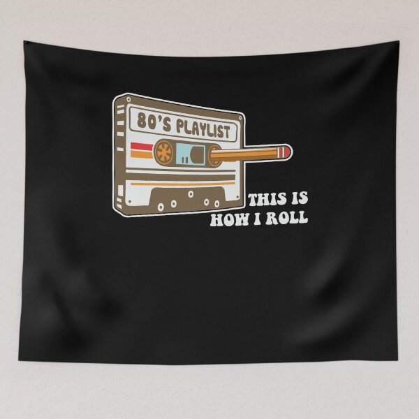 Item preview, This Is How I Roll Vintage 1980 Cassette Tape | 80' Playlist | Retro 1980 Music designed and sold by AlexaTees.