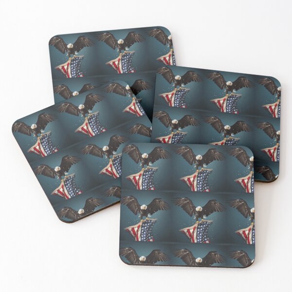 Item preview, Eagle and American Flag  designed and sold by Spotlightfans.