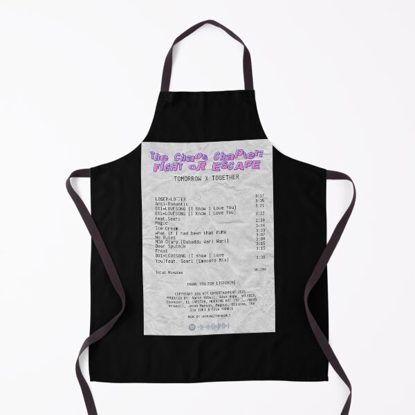 Item preview, The Chaos Chapter Fight Or Escape Album Receipt Art Tank Top designed and sold by rikazr6sr1.