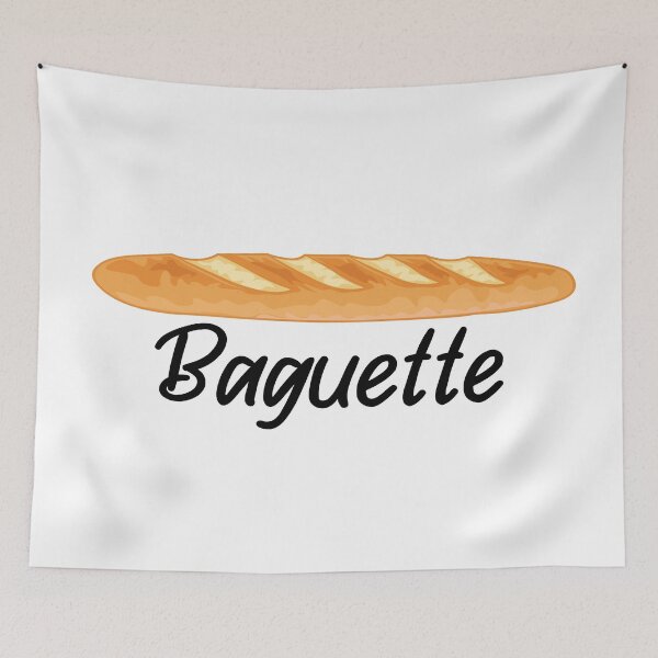 Item preview, Baguette - I Love Baguettes - Funny Food designed and sold by TheInkElephant.