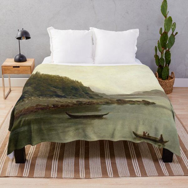 Item preview, Tranquil Waters: Serenity and Relaxation in a Traditional Wooden Boat designed and sold by SweetMySpot.