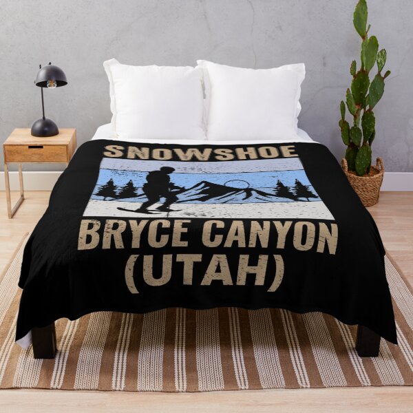 Item preview, Snowshoe Hiking Lover Winter Utah State Vintage designed and sold by TastefulTees.