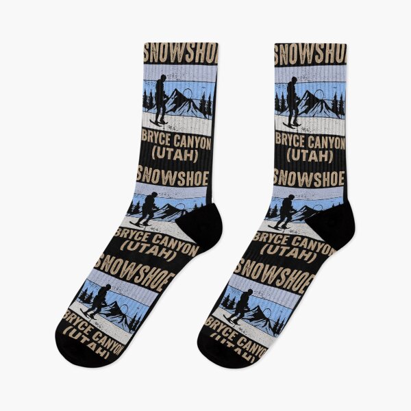 Item preview, Snowshoe Hiking Lover Winter Utah State Vintage designed and sold by TastefulTees.