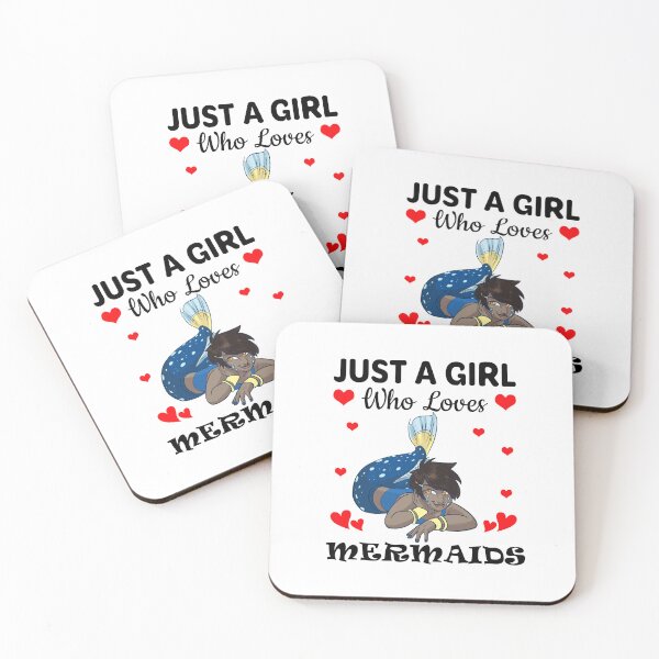 Item preview, Just a Girl Who Loves Mermaids designed and sold by mmammammira.