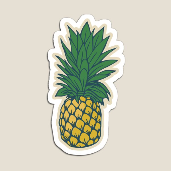 Artikelvorschau, Cartoon Ananas entworfen und verkauft von TrippyPosters.