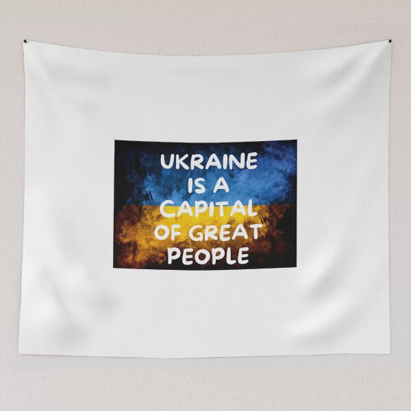 Item preview, Ukraine is a capital of great people designed and sold by DoraHappy.