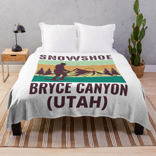 Item preview, Snowshoe Hiking Lover Winter Utah State Vintage designed and sold by TastefulTees.