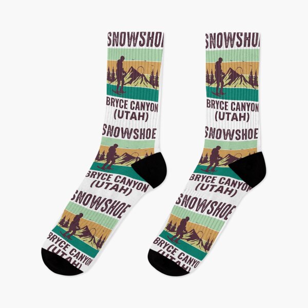 Item preview, Snowshoe Hiking Lover Winter Utah State Vintage designed and sold by TastefulTees.