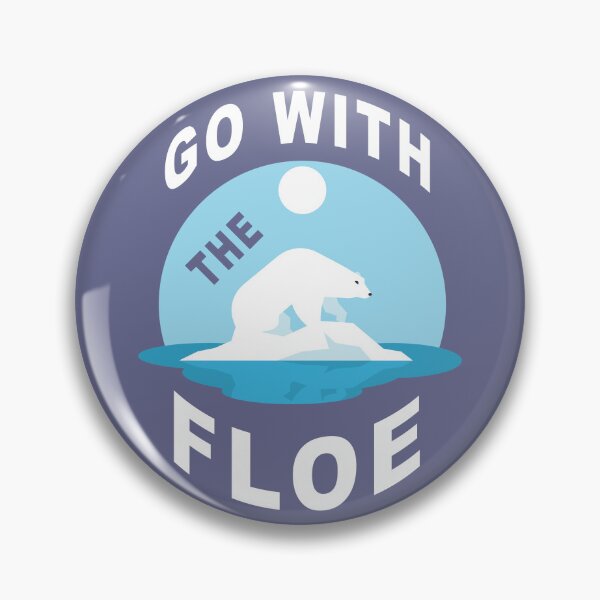 Item preview, Go With The Floe Polar Bear Ice Floe Glacier designed and sold by tronictees.