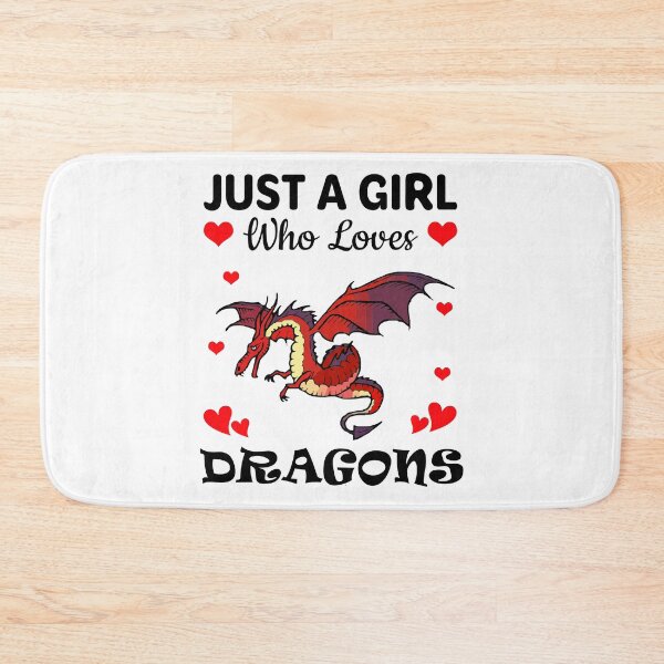 Item preview, Just a Girl Who Loves Dragons designed and sold by mmammammira.