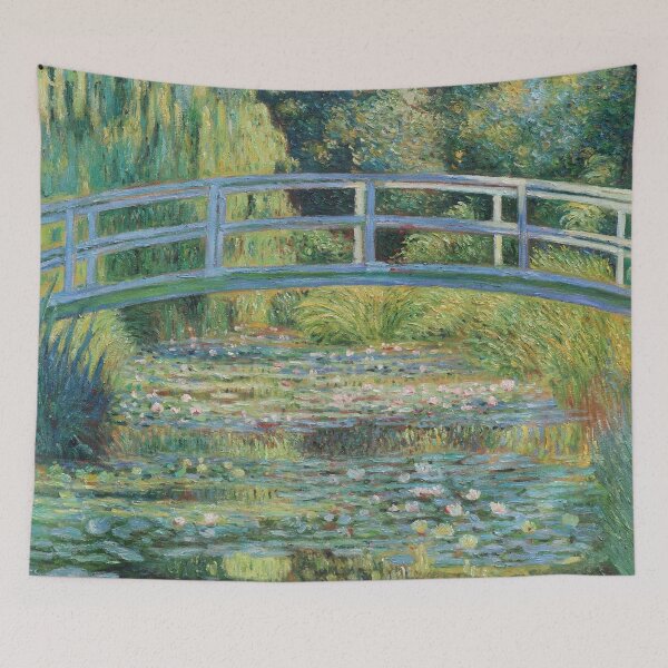 Item preview, Water Lily Pond - Claude Monet - Vintage Art designed and sold by RickE.