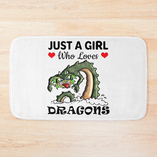 Item preview, Just a Girl Who Loves Dragons designed and sold by mmammammira.