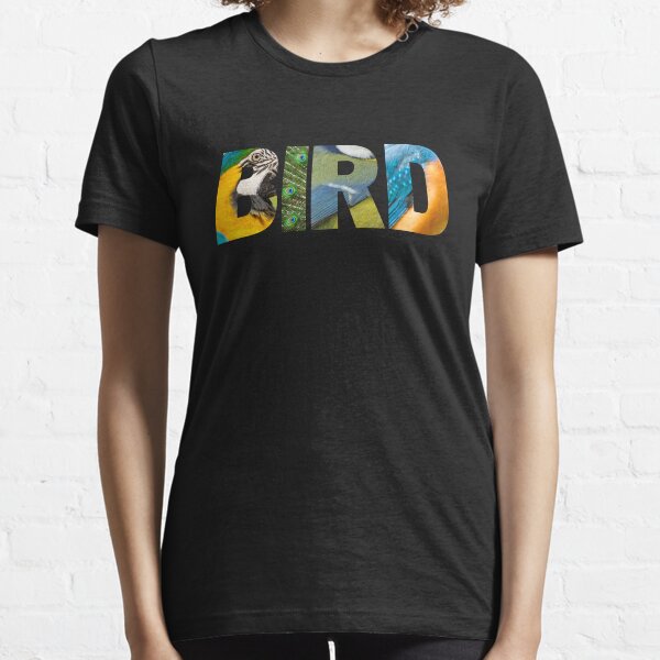 BIRD - Vogelmuster in Großbuchstaben Essential T-Shirt