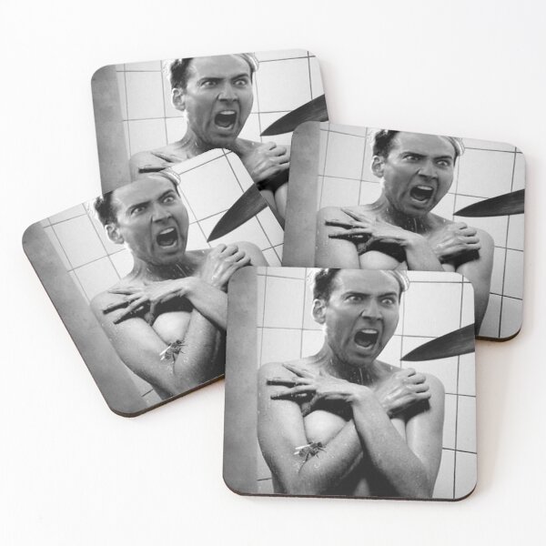 Item preview, Nicolas Cage/Psycho designed and sold by Carinamay.
