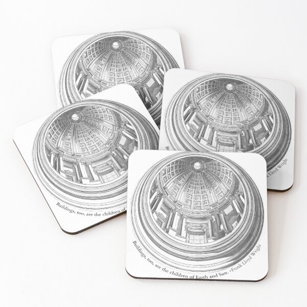 Item preview, Architecture Quote: "Buildings, too, are the children of Earth and Sun" designed and sold by amuseXpress.