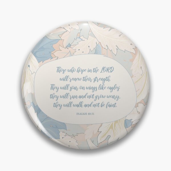 Item preview, Hope in the Lord Scripture, Isaiah 40:31 designed and sold by StudioCitrine.