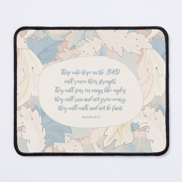Item preview, Hope in the Lord Scripture, Isaiah 40:31 designed and sold by StudioCitrine.