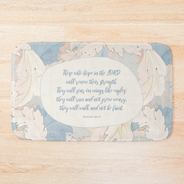 Item preview, Hope in the Lord Scripture, Isaiah 40:31 designed and sold by StudioCitrine.