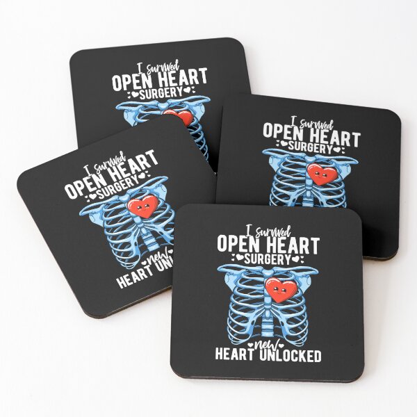 Item preview, Open Heart Surgery Survivor Cardiac Attack Hospital Recovery designed and sold by Lambo-Designs.