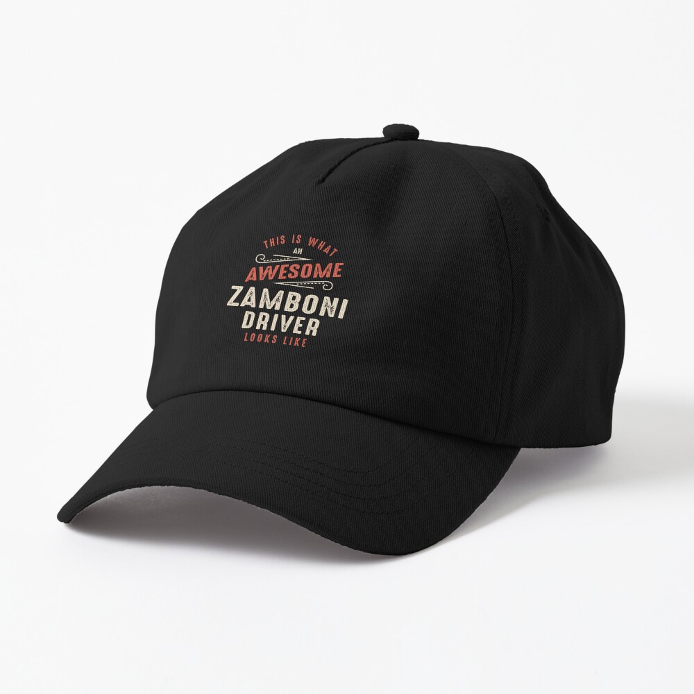"Funny Awesome Zamboni Driver Job Occupation" Cap for Sale by cidolopez
