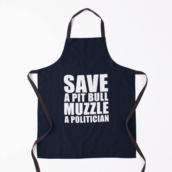 Item preview, Save A Pit Bull Muzzle A Politician designed and sold by abboo.