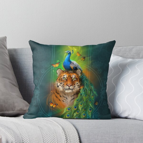 Indian Inspiration Throw Pillow