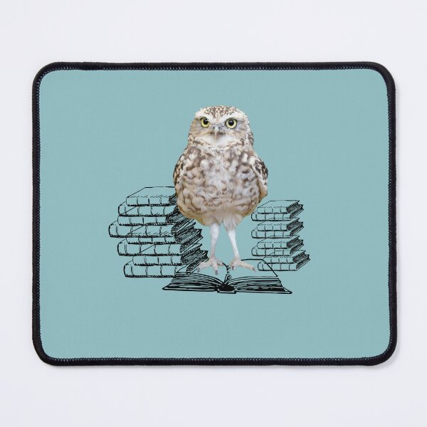 Item preview, Owlways Reading, Retro Owl with Books is Gift for Book lover and Birthdays, Winterowl designed and sold by DiensDesign.