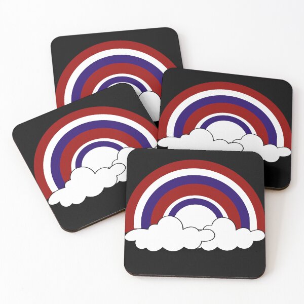 Item preview, red white and blue rainbow designed and sold by amy greaves.