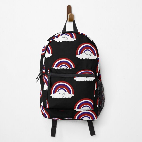 Item preview, red white and blue rainbow designed and sold by amy greaves.