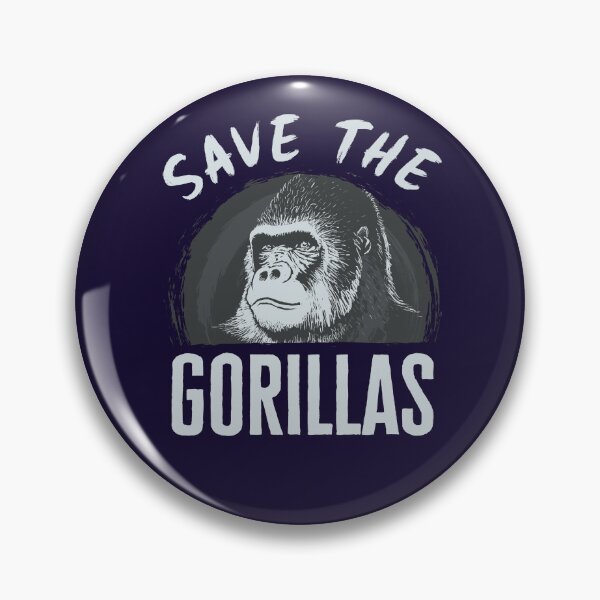 Item preview, Save the Gorillas Extinction Endangered Gorilla designed and sold by jaygo.
