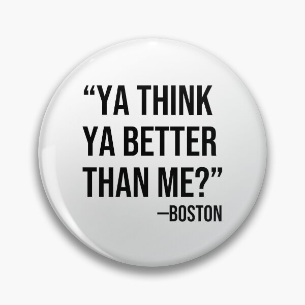 Item preview, Ya think ya better than me? designed and sold by BoxerBeardCo.