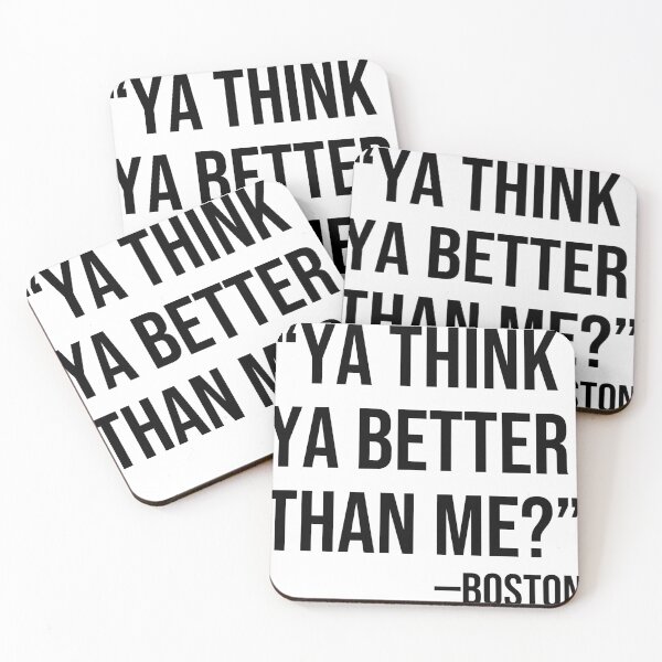Item preview, Ya think ya better than me? designed and sold by BoxerBeardCo.