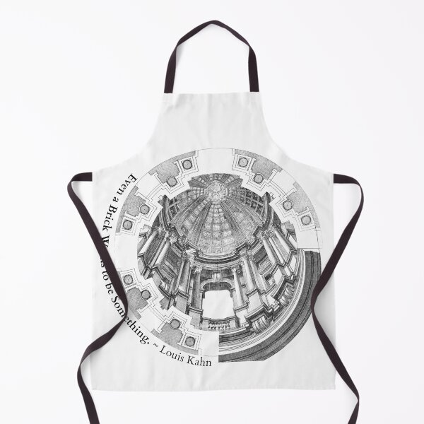 Item preview, Architecture Quote: "Even a Brick Wants to be Something" designed and sold by amuseXpress.